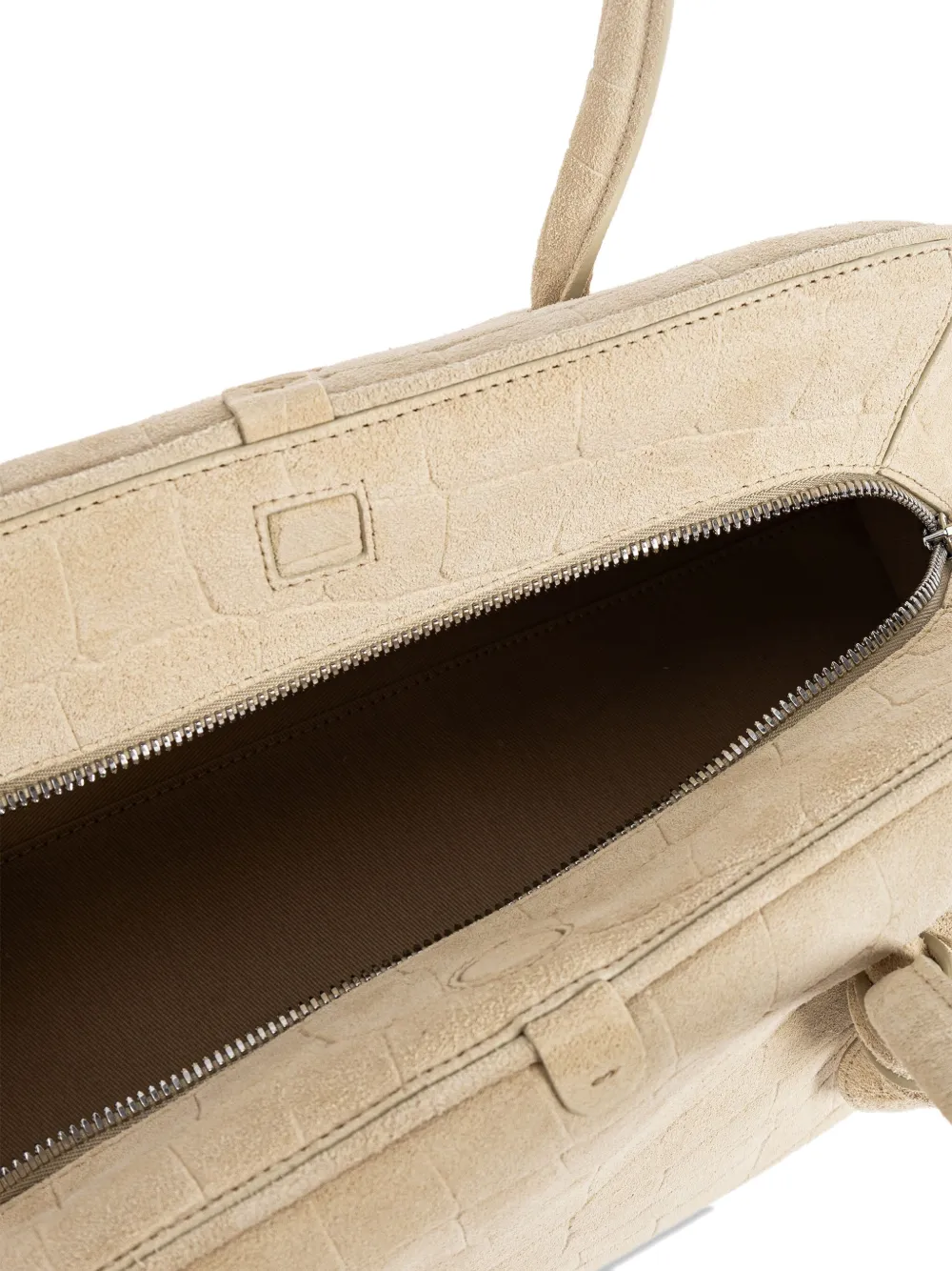 Jacquemus The Turismo leather top-handle tote bag Beige