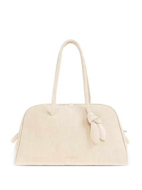 Jacquemus The Turismo leather top-handle tote bag