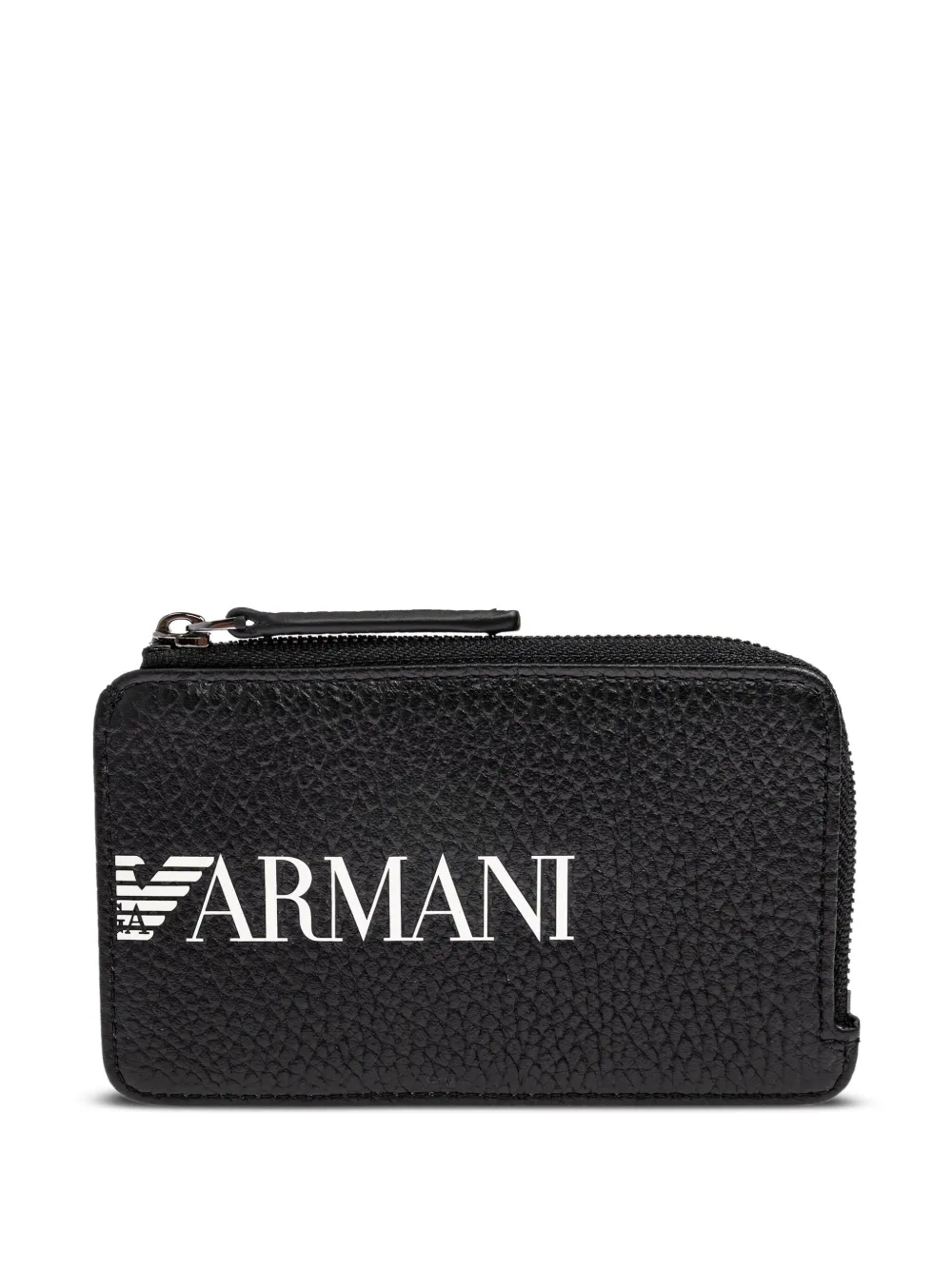 Emporio Armani Pasjeshouder met rits Zwart