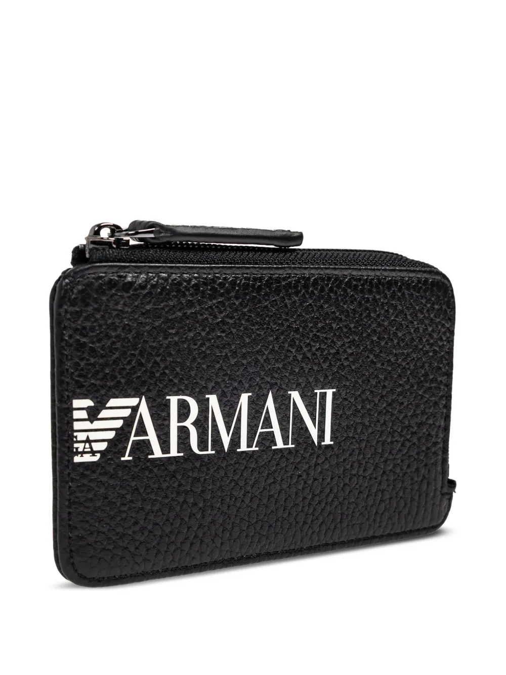 Emporio Armani Pasjeshouder met rits Zwart