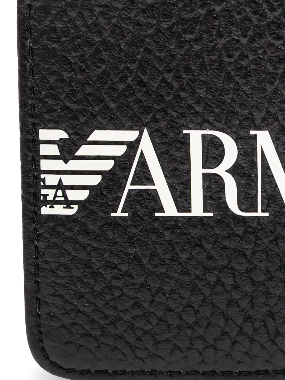 Emporio Armani Pasjeshouder met rits Zwart