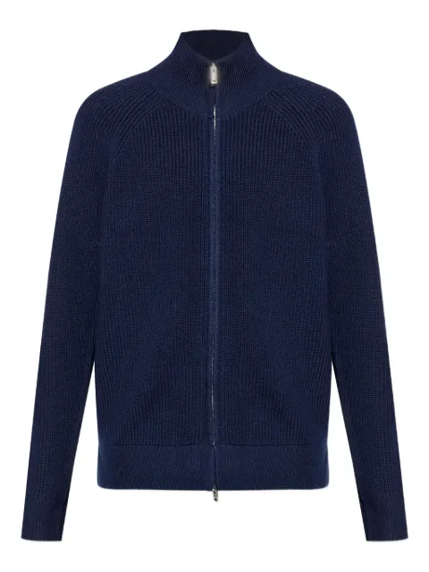MARANT ribbed zip-up cardigan