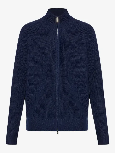 MARANT ribbed zip-up cardigan