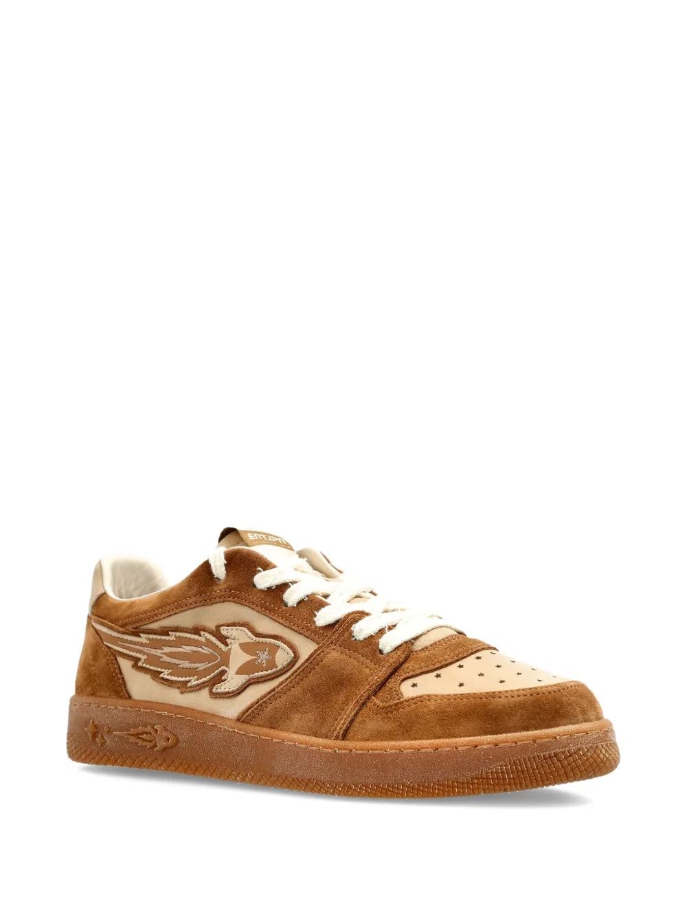 Enterprise Japan Egg Rocket 2 suede trainers Brown