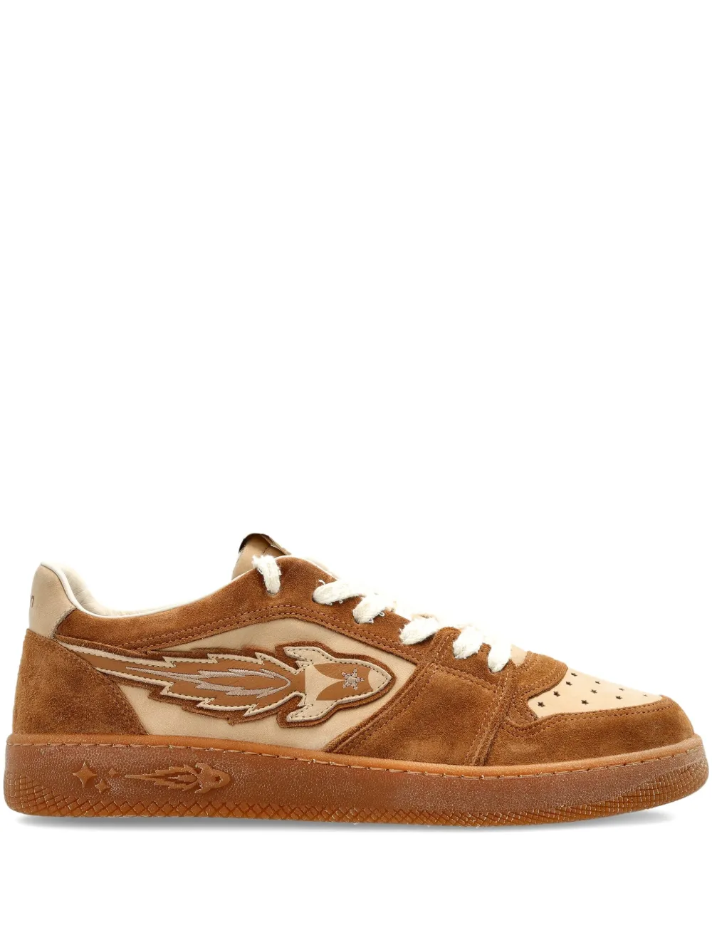 Enterprise Japan Egg Rocket 2 suede trainers Brown