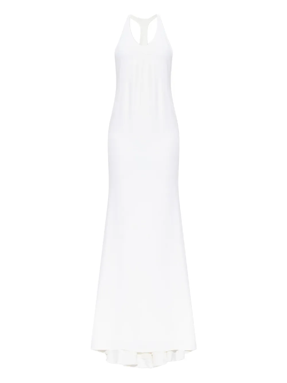Jacquemus back-detail sleeveless maxi dress Wit