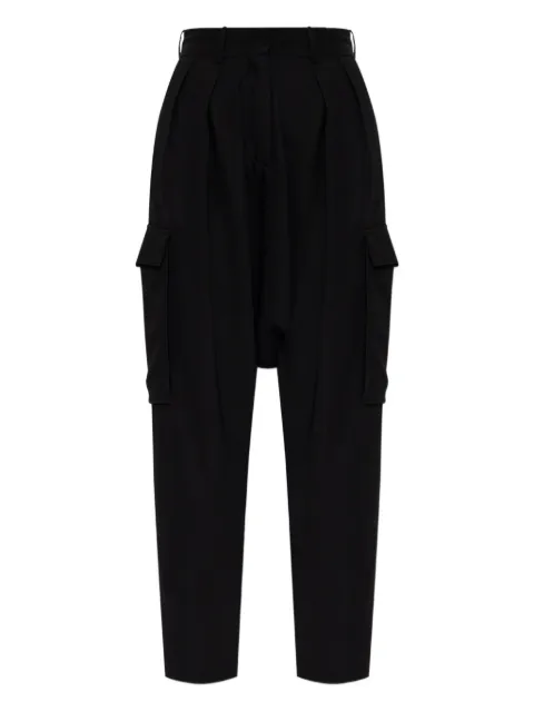 LOEWE pantalones cargo con pinzas