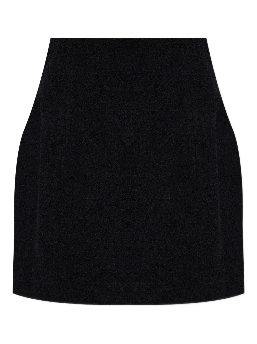 Alessandra Rich A-line mini skirt Zwart