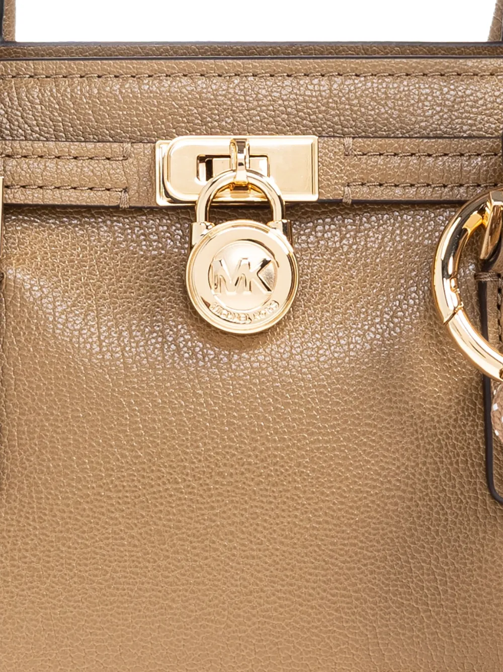 Michael Kors Schoudertas met slot-detail Bruin