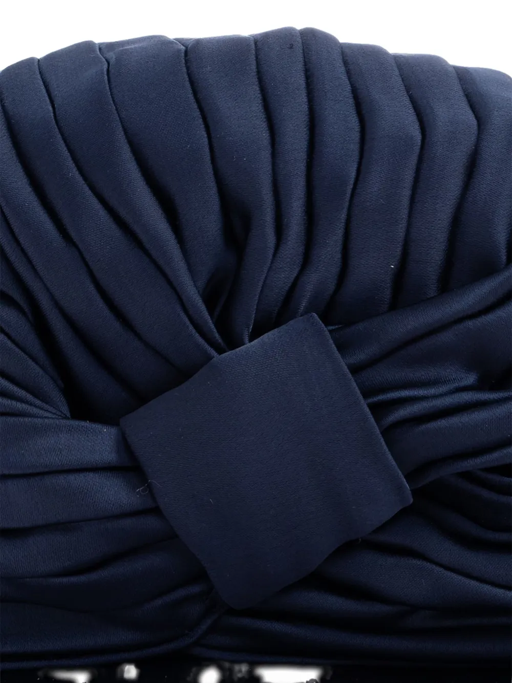 DSQUARED2 pleated bow cap Blauw