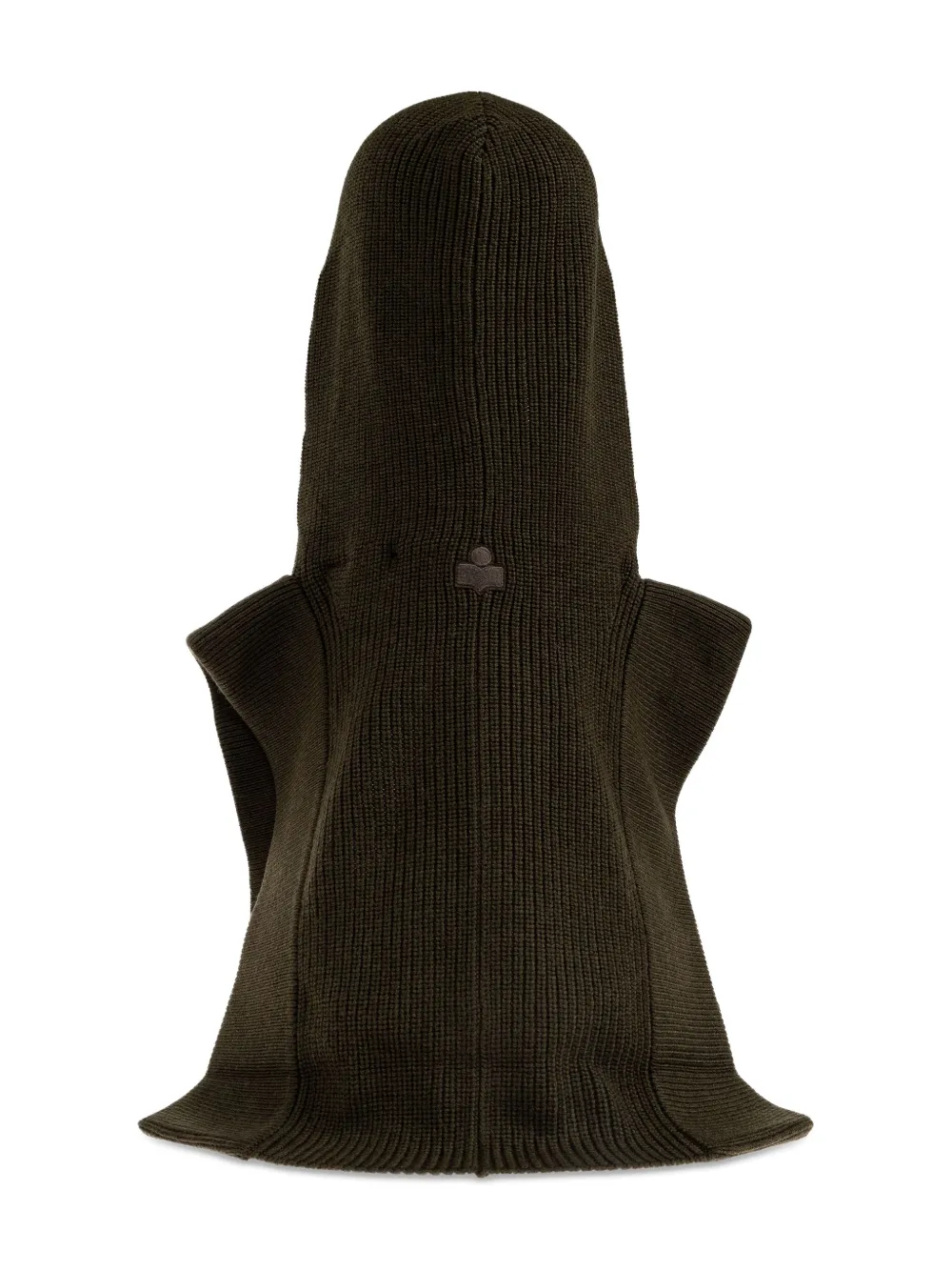 ISABEL MARANT Geribbelde wollen sjaal - Zwart