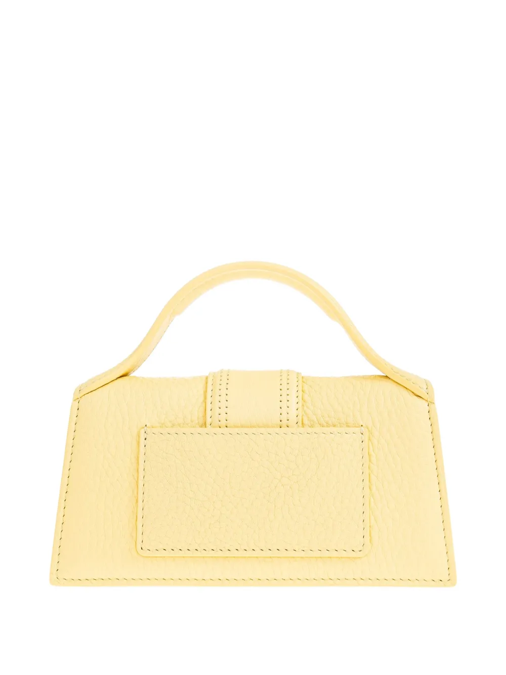 Jacquemus The Bambino kleine crossbodytas Geel