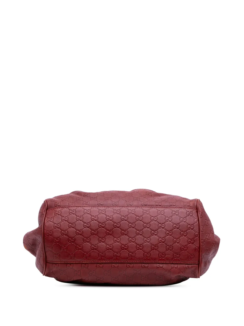 Pre-owned Gucci 2016-2025 Ssima Sukey Satchel In Red