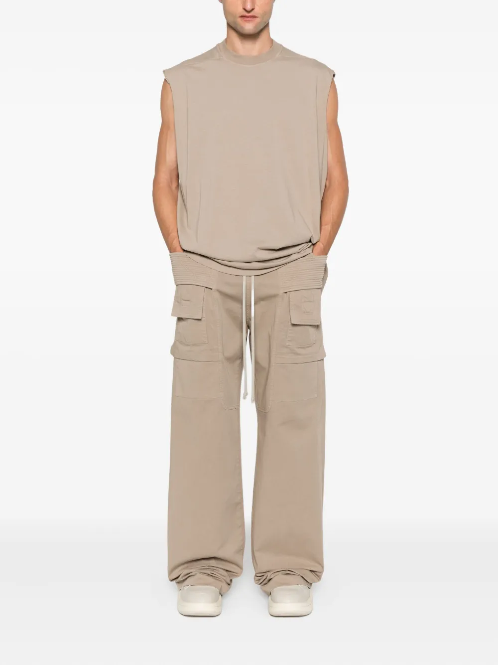 Rick Owens DRKSHDW Cargo broek Beige
