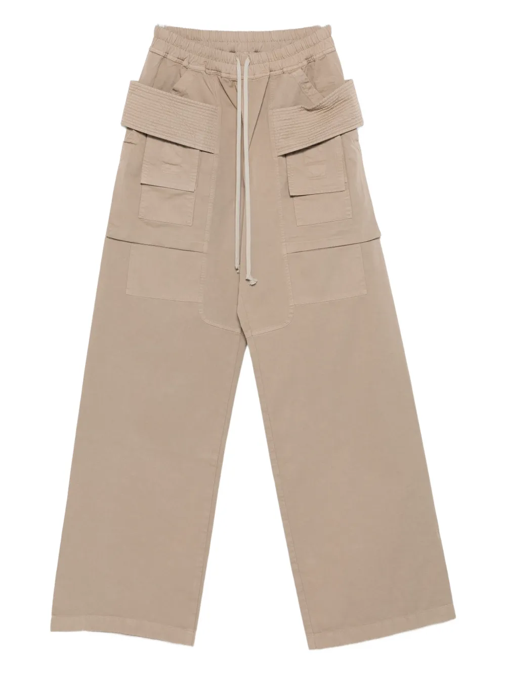 Rick Owens DRKSHDW Creatch drawstring cargo trousers Beige