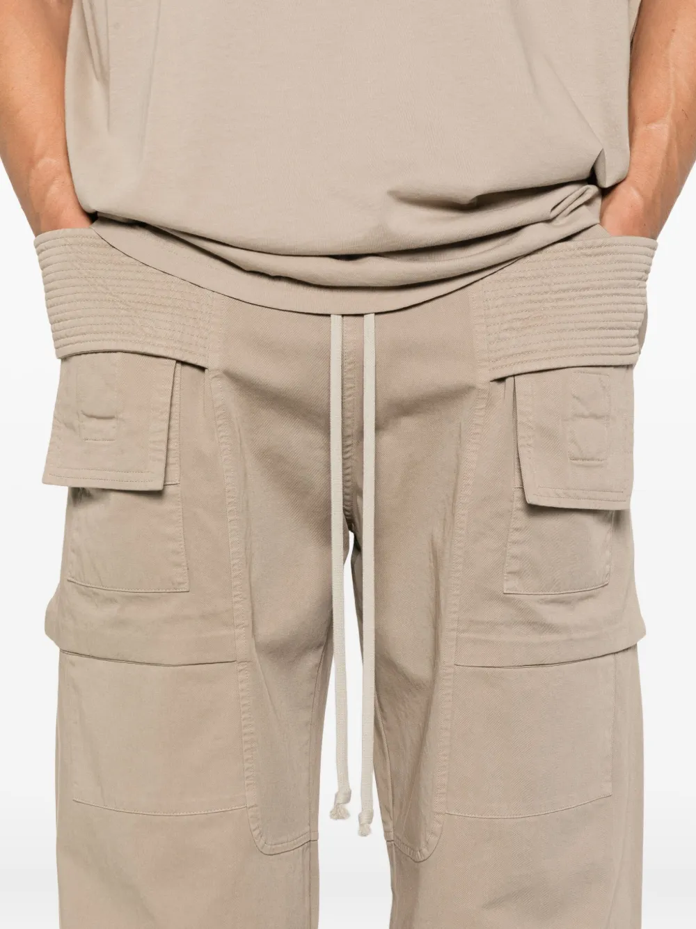 Rick Owens DRKSHDW Cargo broek Beige