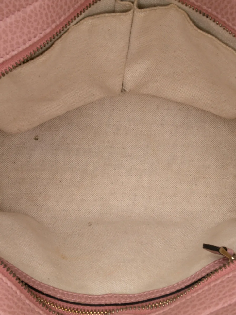 Pre-owned Gucci 2016-2025 Mini Leather Swing Satchel In Pink