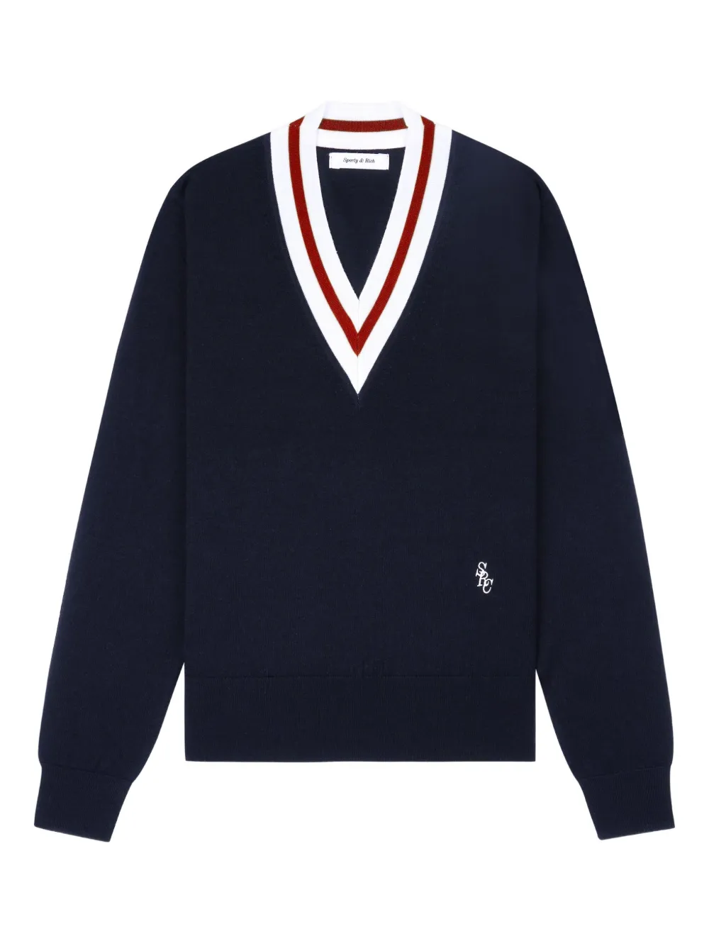 fine-knit jumper