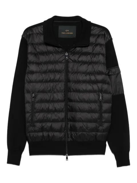 Paul & Shark quilted wool-panel jacket