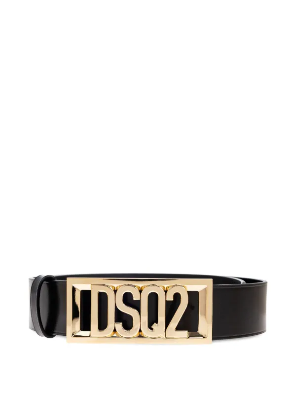 DSQUARED2 レザーベルト | ブラック | FARFETCH JP