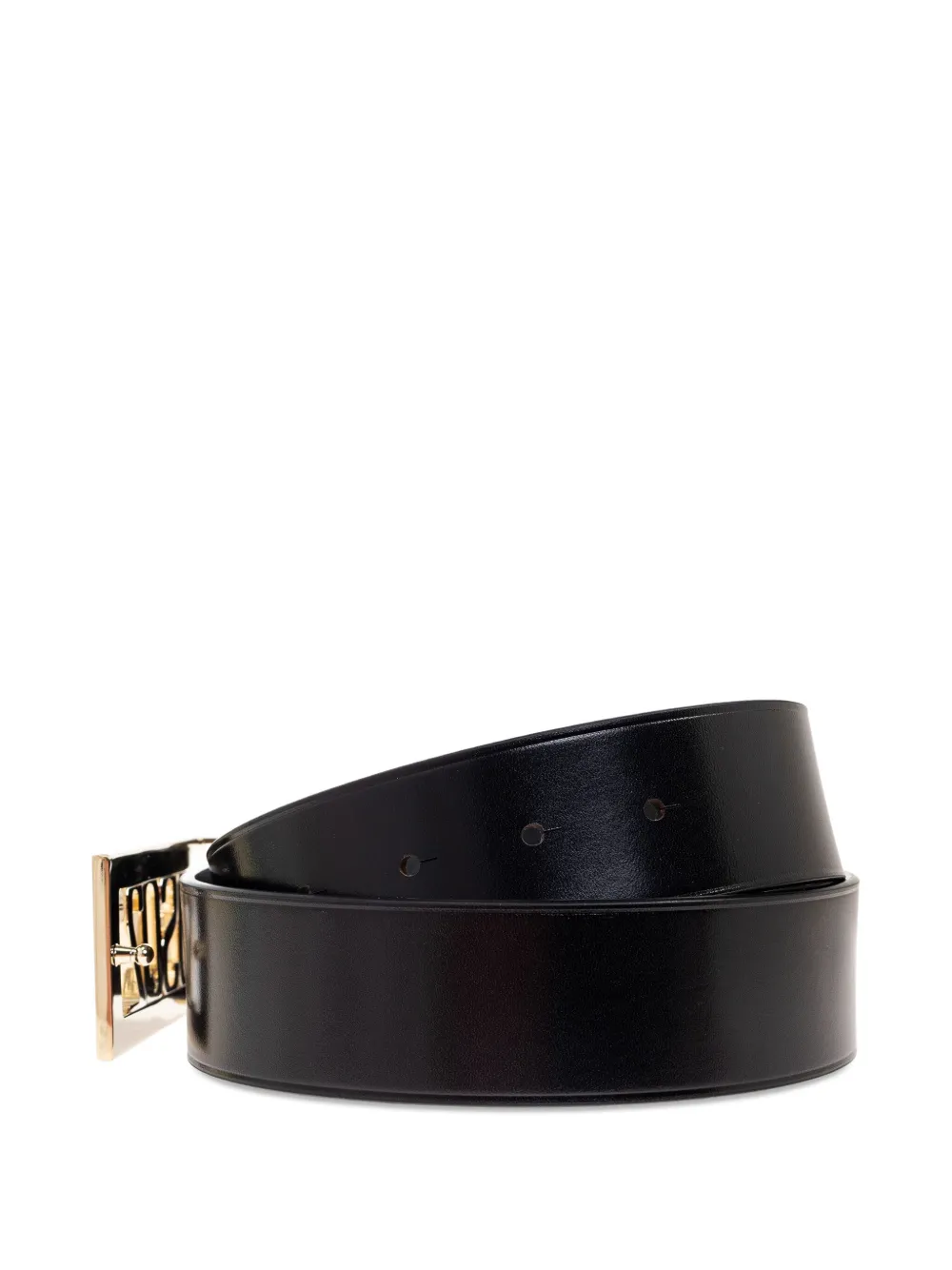 DSQUARED2 logo-detail leather belt - Zwart