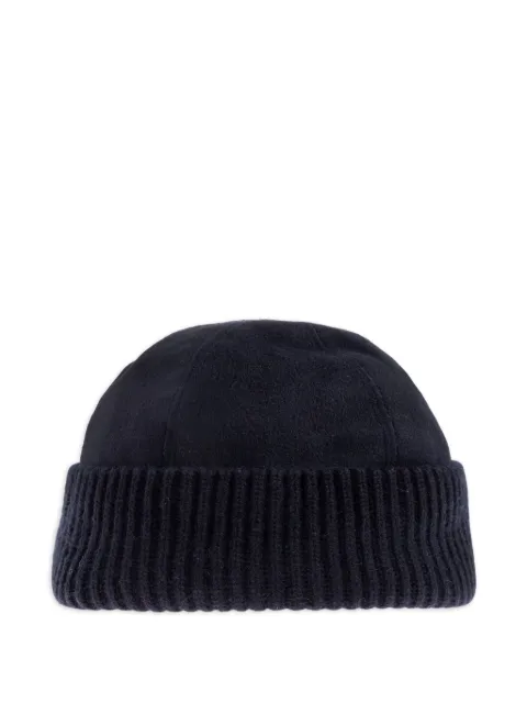 Giorgio Armani ribbed beanie hat