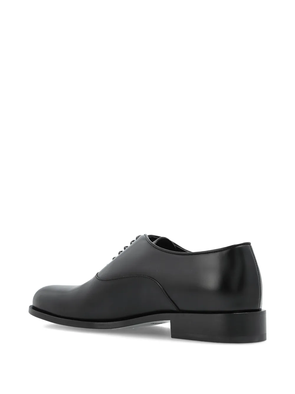 Giorgio Armani lace-up oxford shoes Black