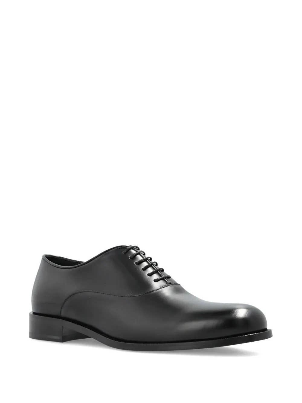 Giorgio Armani lace-up oxford shoes Black