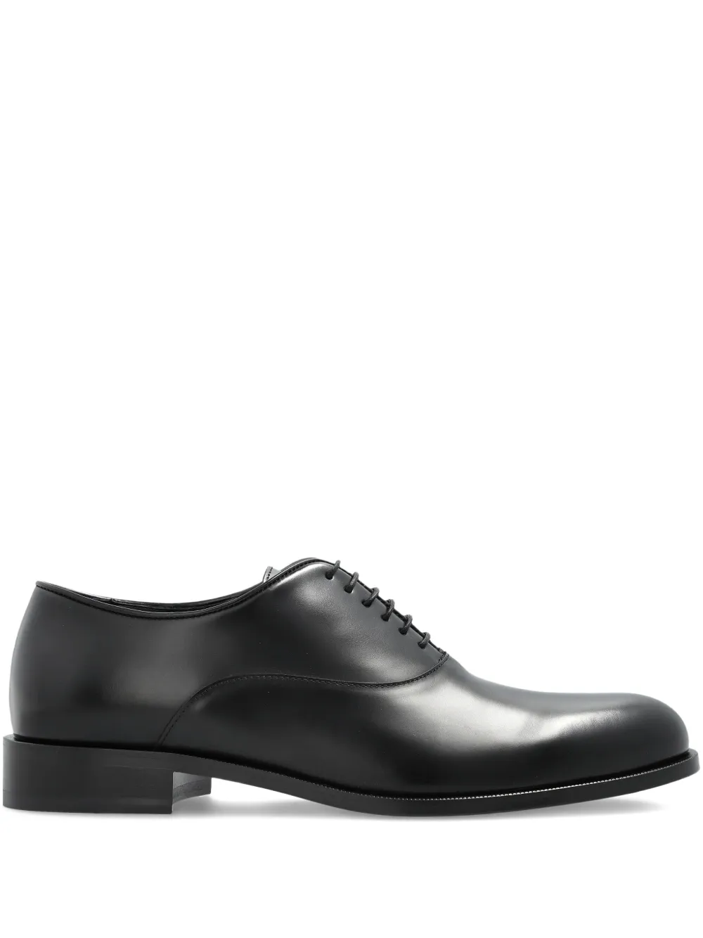 Giorgio Armani lace-up oxford shoes Black