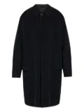 MARANT collared button-fastening coat - Black