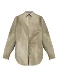 Fear Of God tie-dye cotton shirt - Neutrals
