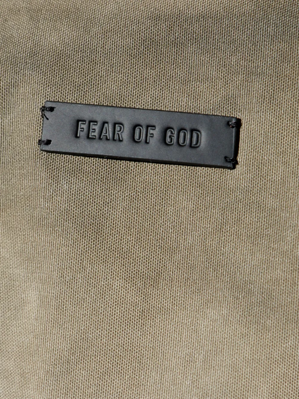 Fear Of God tie-dye cotton shirt Beige