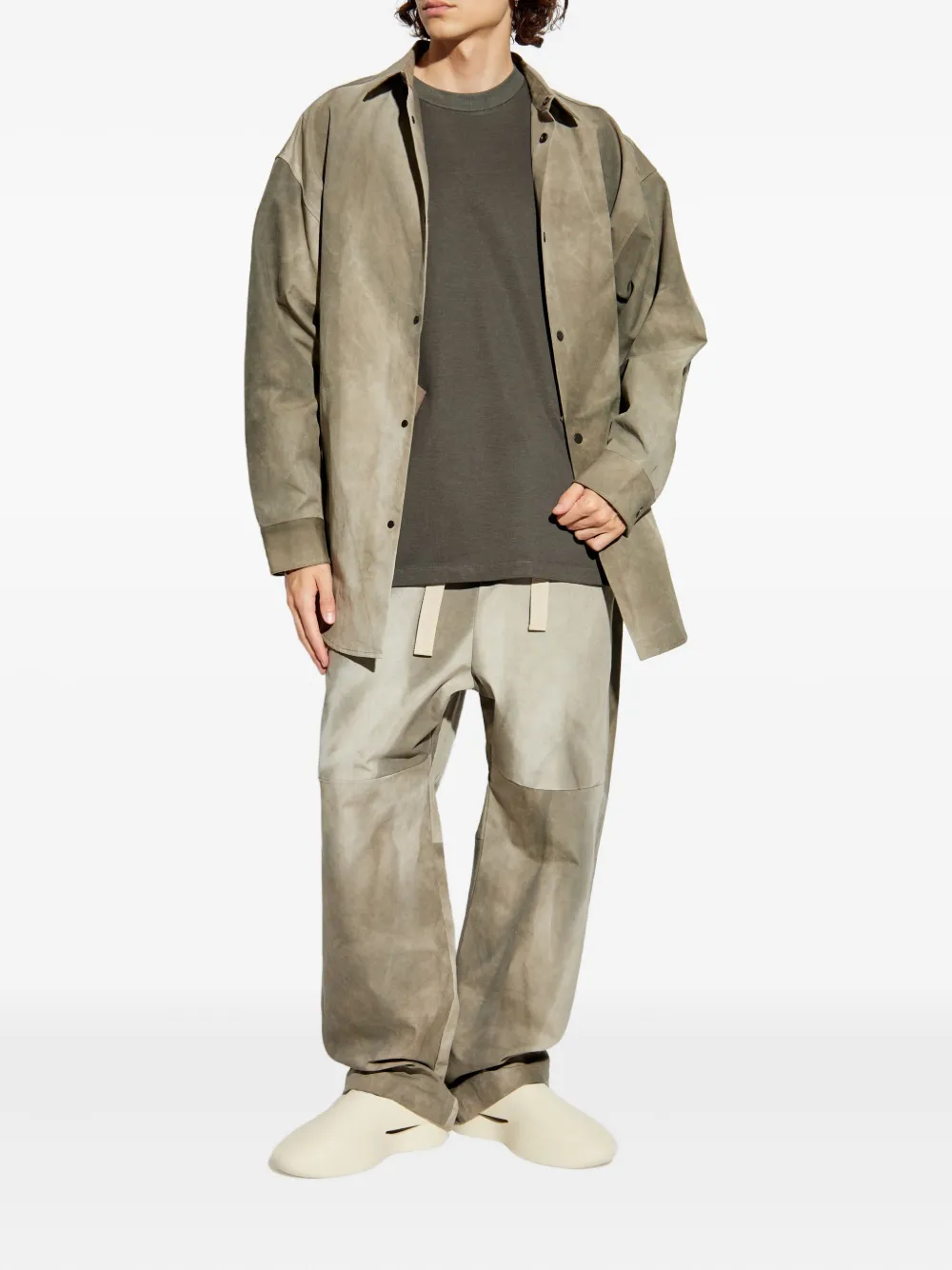 Fear Of God tie-dye cotton shirt - Beige