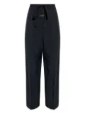 Fear Of God pleated-front drawstring trousers - Black