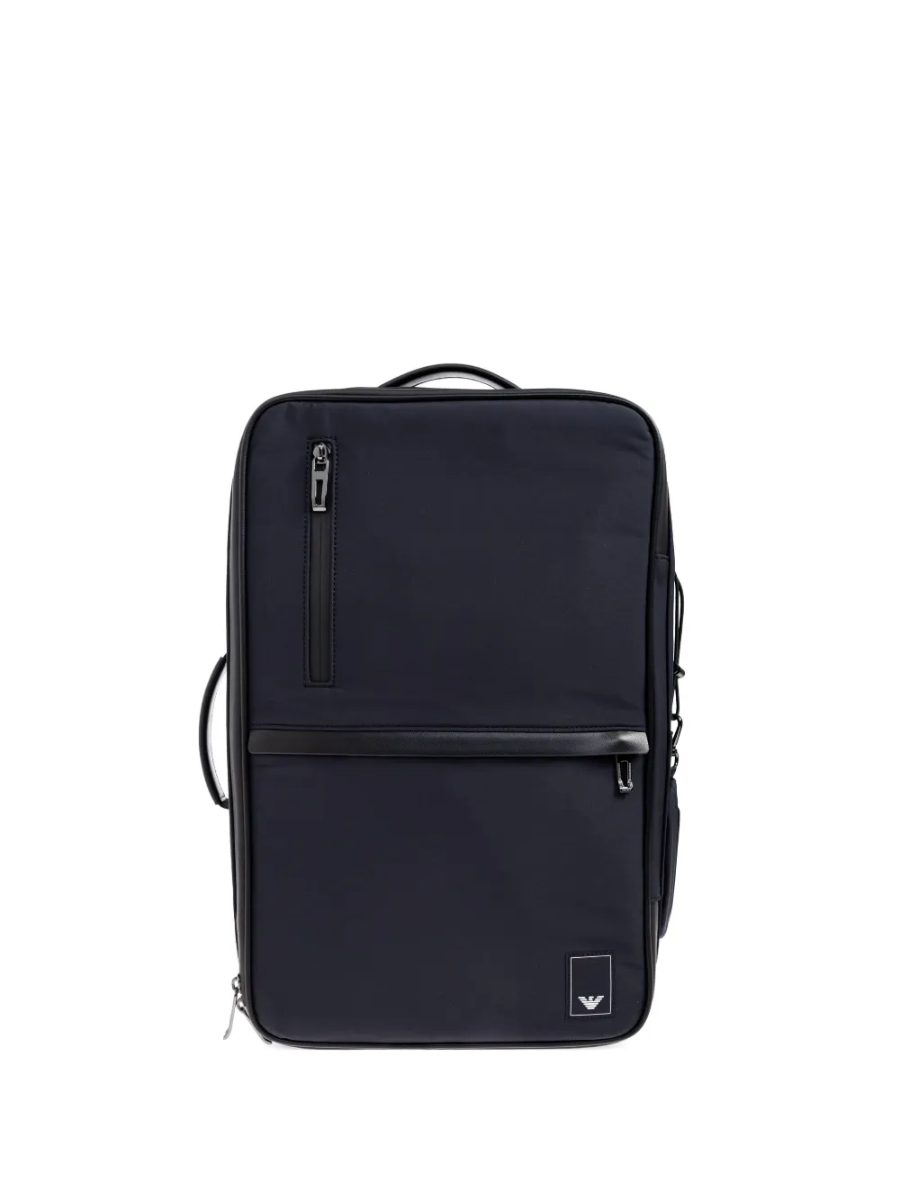 Emporio Armani logo-patch adjustable backpack | Blue | Image 1