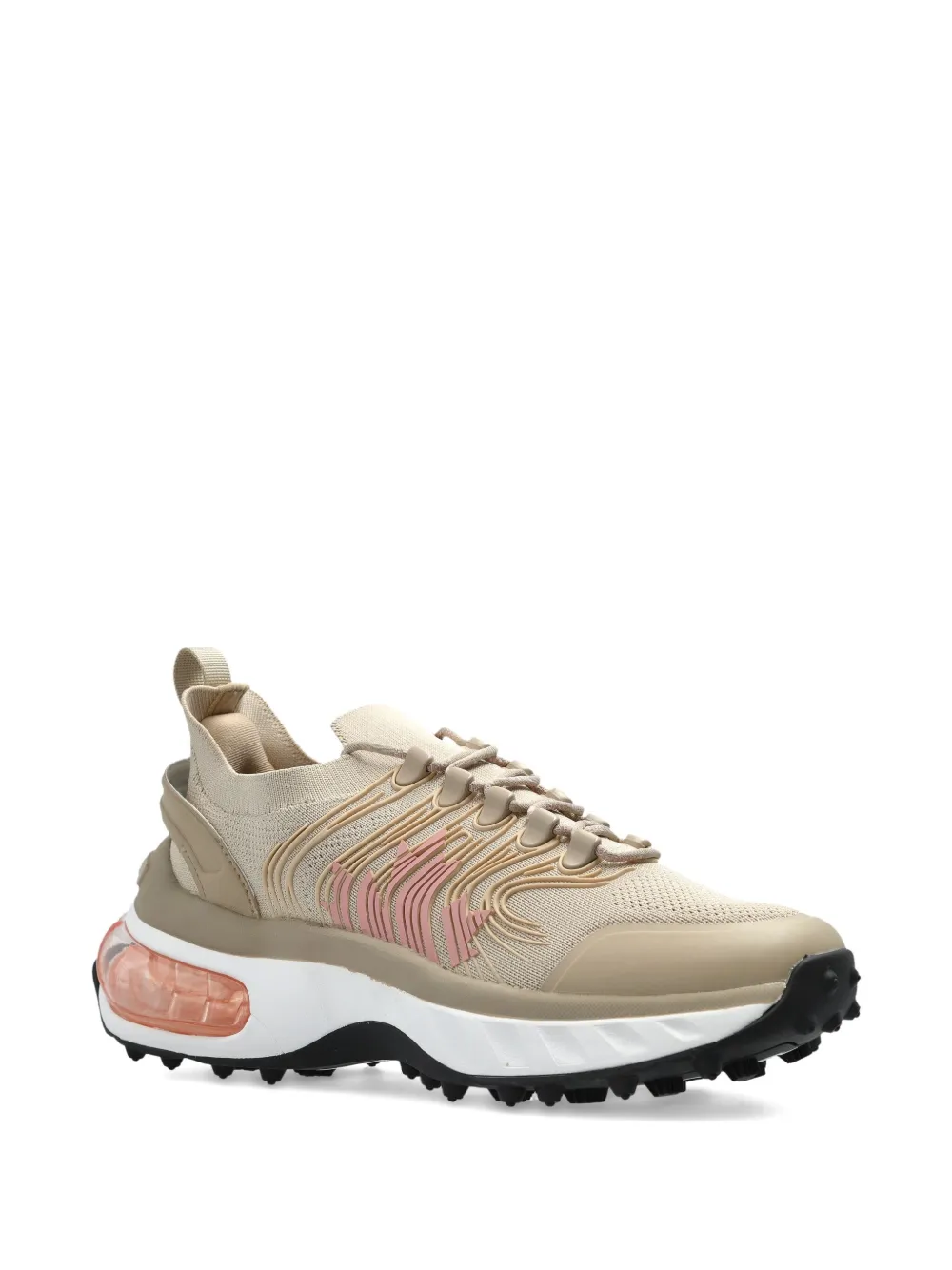 DSQUARED2 Bubble lace-up sneakers - Beige
