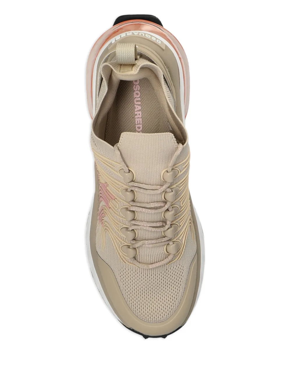 DSQUARED2 Bubble lace-up sneakers Neutrals