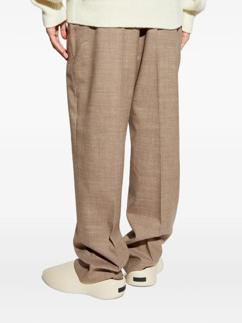 Fear Of God Broek met trekkoord en geplooide voorkant Beige