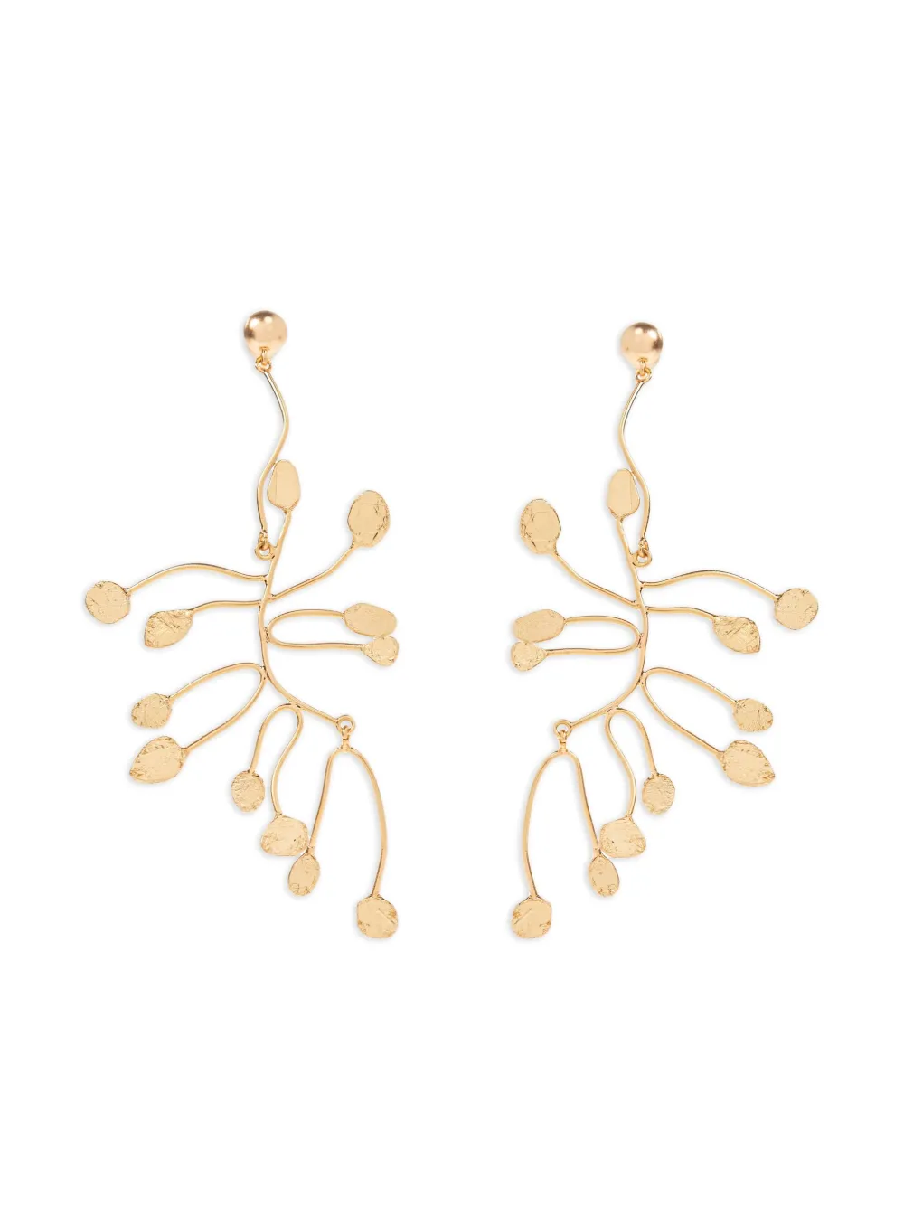 Cult Gaia Ilaria Gold-tone Branch Earrings