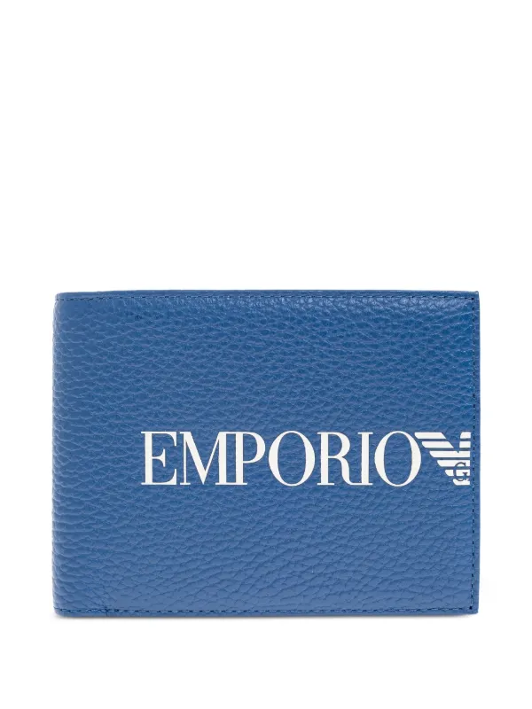 Emporio Armani 財布 | ブルー | FARFETCH JP