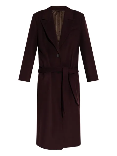 The Attico belted wool coat