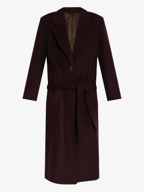 The Attico belted wool coat