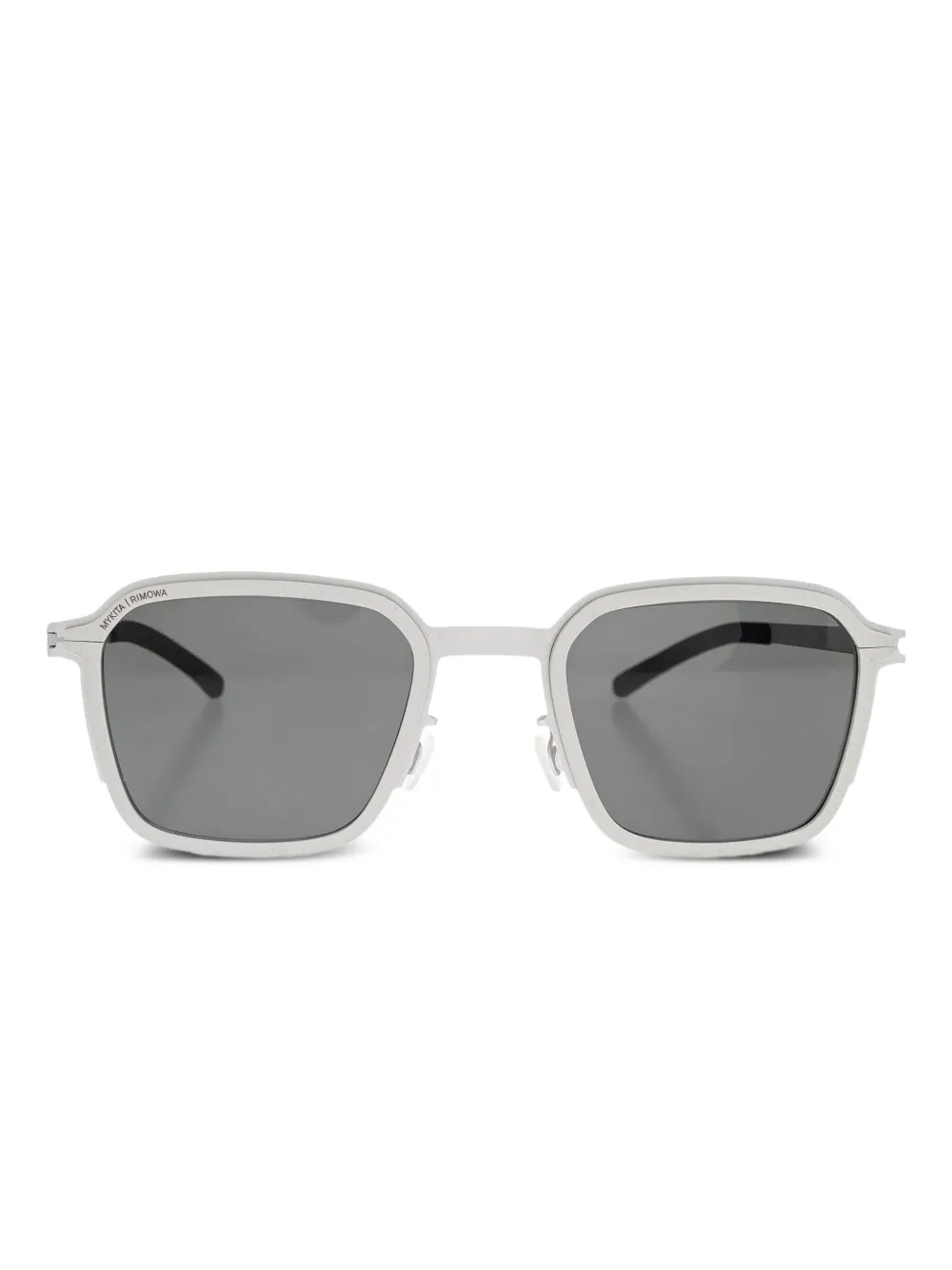 Mykita Zonnebril met vierkant montuur Grijs