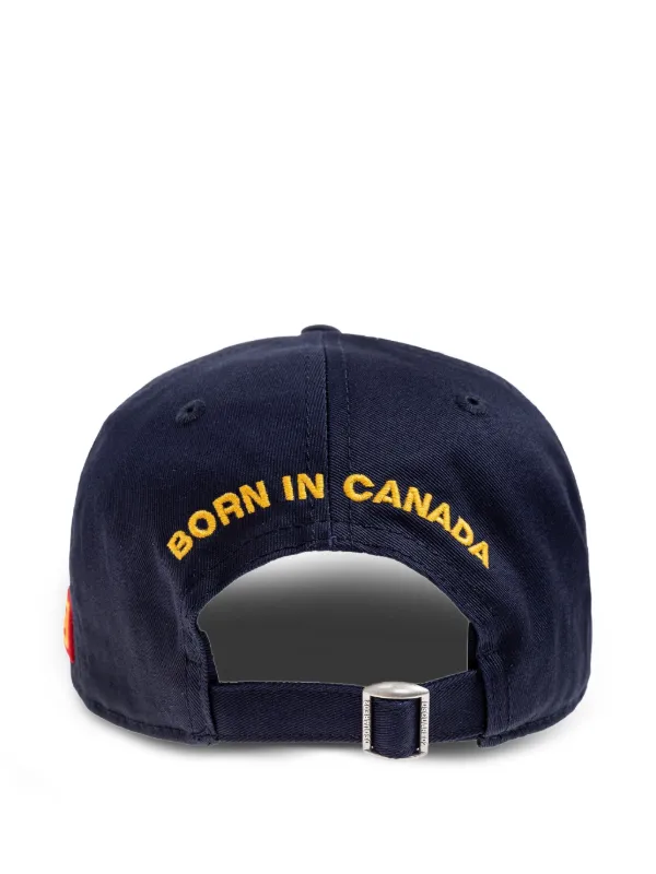 DSQUARED2 bear-patch Baseball Cap | Blue | FARFETCH display picture 3
