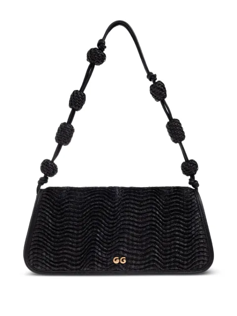 Cult Gaia small Sunniva raffia shoulder bag