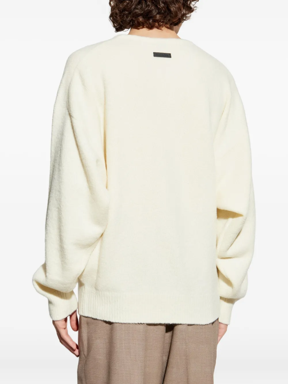 Fear Of God wool-blend crew-neck sweater Beige