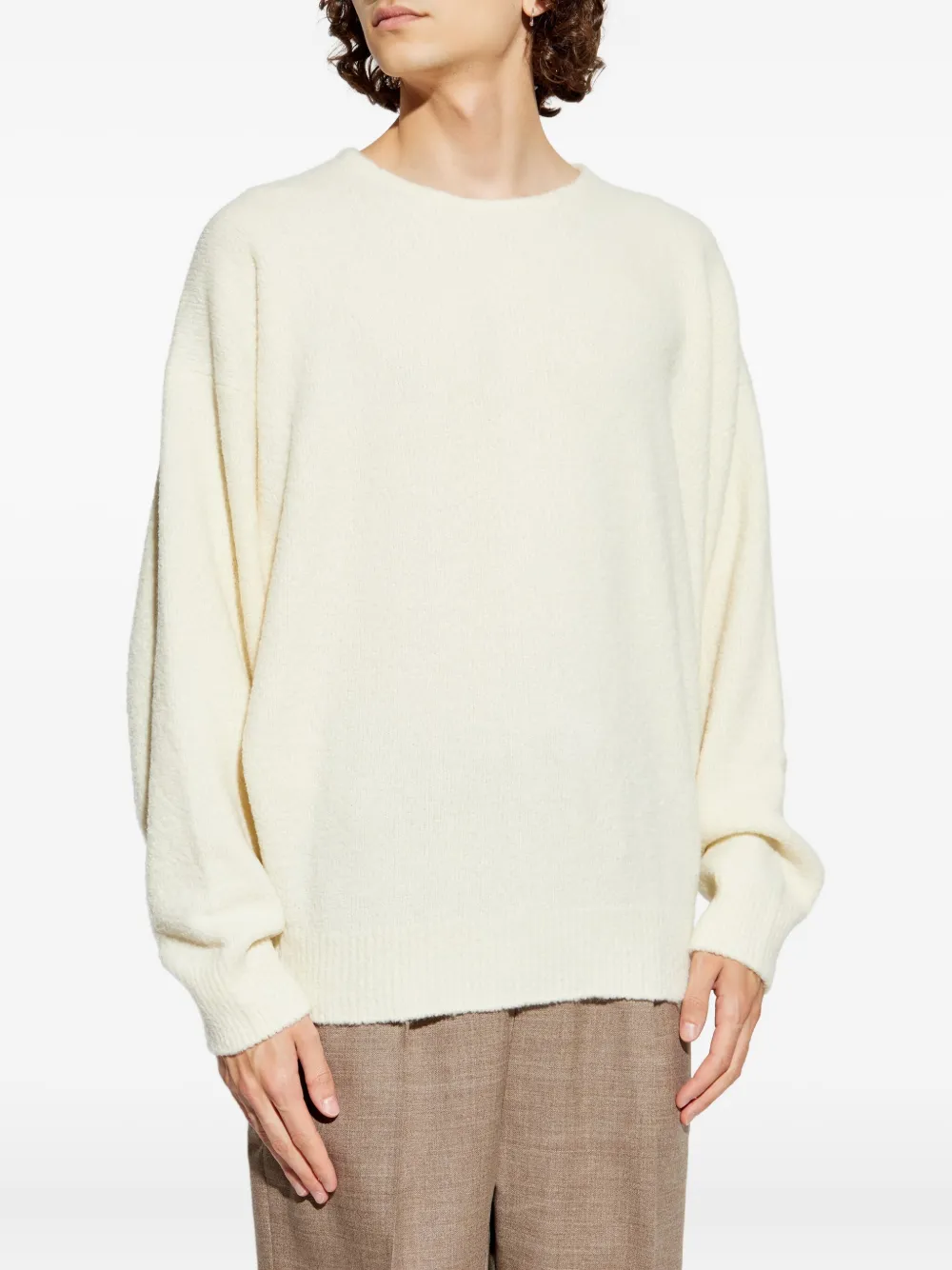 Fear Of God wool-blend crew-neck sweater Beige