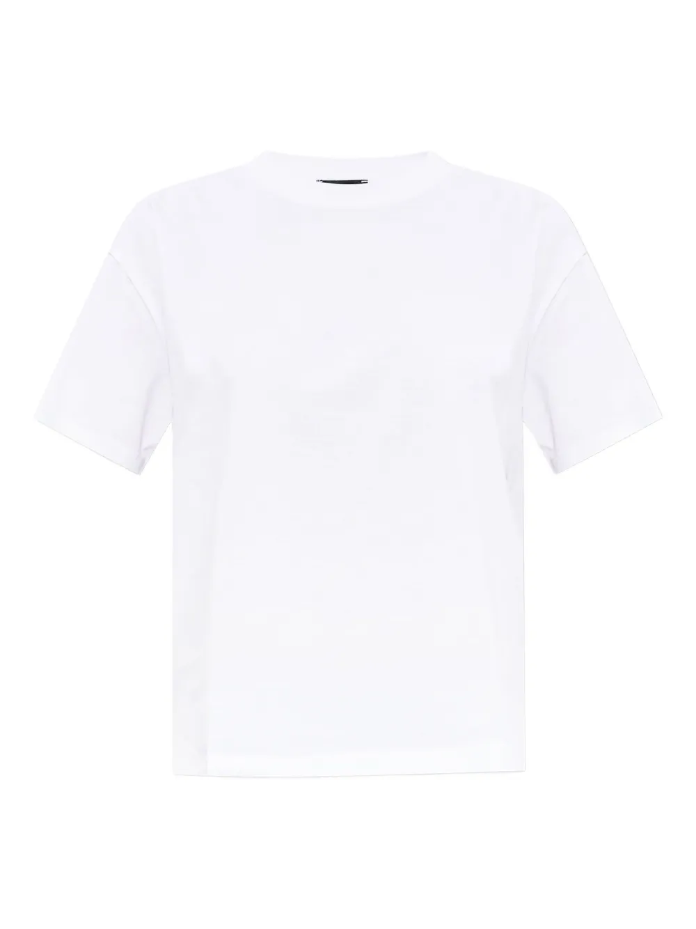Emporio Armani logo-patch cotton T-shirt | Image 1