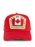 DSQUARED2 flag-patch baseball cap