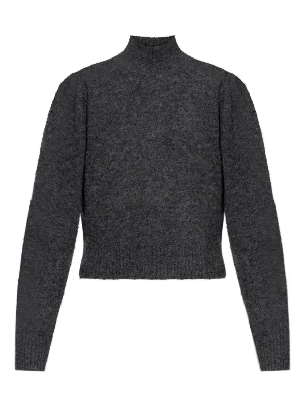 Marant Étoile Long-sleeve Turtleneck Sweater in Grey